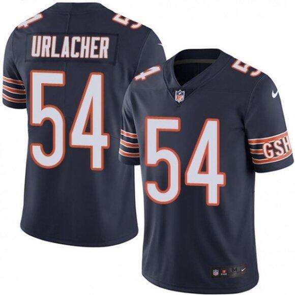 Men's Chicago Bears #54 Brian Urlacher Navy NFL Vapor untouchable Limited Stitched Jersey